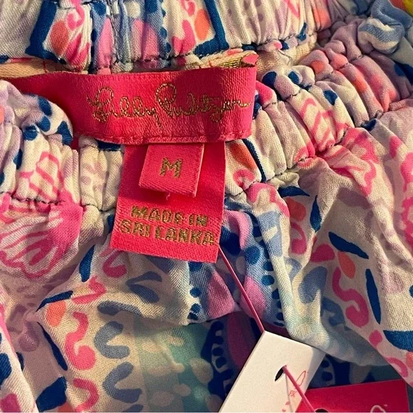 Lilly Pulitzer Fawna Dress Seaside Shindig Size M - Picture 8 of 16